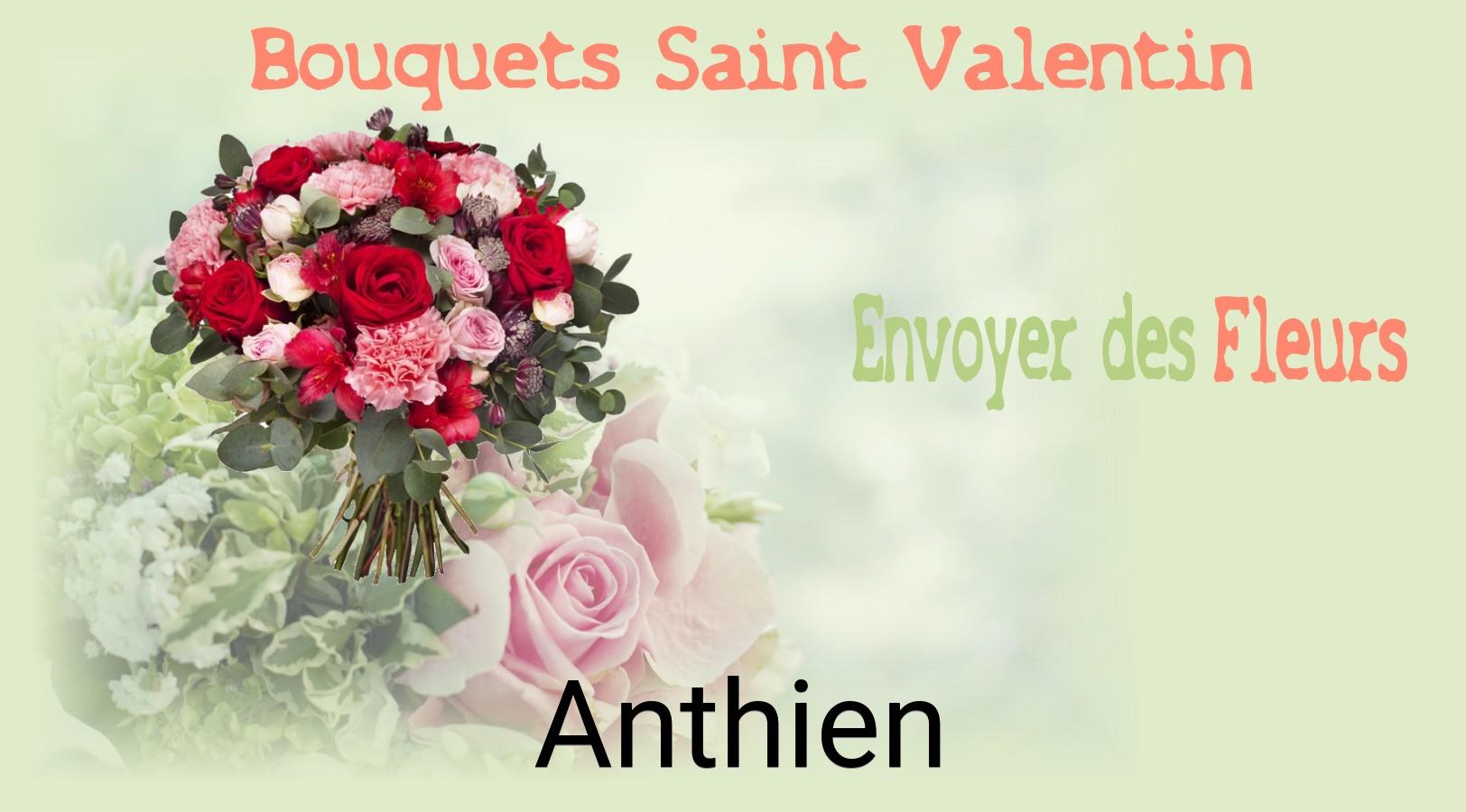 Roses de Saint-Valentin livrées à Anthien